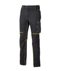 Pantalone da donna World - taglia M - grigio/giallo - U-Power