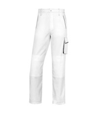 Pantalone da lavoro Panostyle M6PAN - taglia XL - PE/cotone - bianco/grigio - Deltaplus