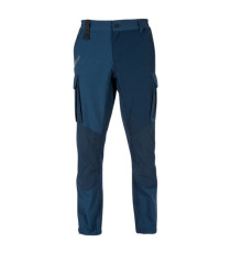 Pantaloni cargo invernali Trek - taglia L - blu - U-Power