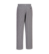 Pantaloni cuoco Bromley - taglia L - quadretti neri - Portwest