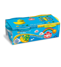 Pasta Glitter - 100gr - giallo/azzurro - conf. 2 pezzi - Didò