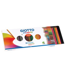 Pastelli Stilnovo - diametro mina 3,3 mm - Giotto - astuccio 50 pezzi