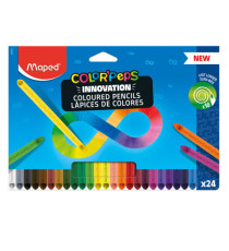 Pastello Color'Peps Infinity - colori assortiti - Maped - conf. 24 pezzi