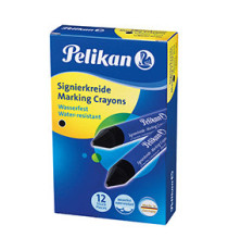 Pastello industriale 762 - nero - Pelikan - scatola 12 pezzi