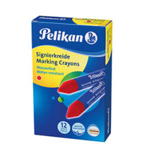Pastello industriale 762 - rosso - Pelikan - scatola 12 pezzi
