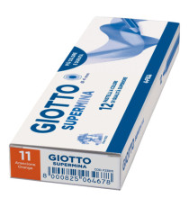 Pastello Supermina - mina 4 mm - arancione 11 - Giotto