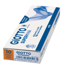 Pastello Supermina - mina 4 mm - arancione medio 10 - Giotto