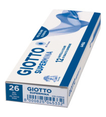 Pastello Supermina - mina 4 mm - blu avio 26 - Giotto