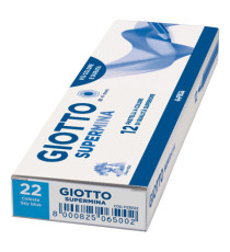 Pastello Supermina - mina 4 mm - celeste 22 - Giotto