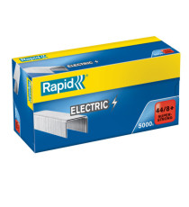 Punti Rapid Special Electric - 44/8 - acciaio zincato - metallo - Rapid - conf. 5000 pezzi