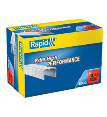 Punti Rapid Super Strong - 73/10 - acciaio zincato - metallo - Rapid - conf. 5000 pezzi
