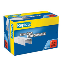 Punti Rapid Super Strong - 73/10 - acciaio zincato - metallo - Rapid - conf. 5000 pezzi