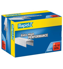 Punti Rapid Super Strong - 73/12 - acciaio zincato - metallo - Rapid - conf. 5000 pezzi