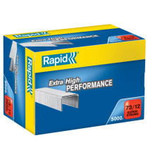Punti Rapid Super Strong - 73/12 - acciaio zincato - metallo - Rapid - conf. 5000 pezzi