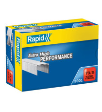 Punti Rapid Super Strong - 73/8 - acciaio zincato - metallo - Rapid - conf. 5000 pezzi