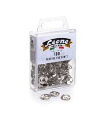 Puntine - 3 punte temperate e nichelate - Leone - conf. 100 pezzi