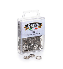 Puntine - 3 punte temperate e nichelate - Leone - conf. 100 pezzi