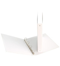 Raccoglitore - 22 x 30 cm - 4 anelli tondi 30 mm - dorso 4 cm - bianco - Starline