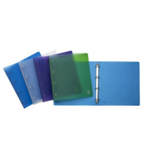 Raccoglitore 2ndLife - 22 x 30 cm - 4 anelli tondi 30 mm - dorso 4 cm - mix 4 colori - Favorit
