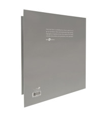 Raccoglitore ad anelli - 27 x 32 cm - Ø 30 mm - grigio chiaro - BM