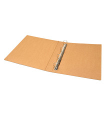 Raccoglitore Eco - 22 x 30 cm - 4 anelli tondi 30 mm - dorso 4 cm - avana - Starline