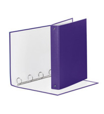 Raccoglitore Meeting - 22 x 30 cm - 4 anelli tondi 30 mm - dorso 4 cm - PP - lilla - Esselte