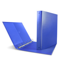 Raccoglitore Nettuno - 22 x 30 cm - 4 anelli a D 17 mm - dorso 3 cm - blu - Sei Rota