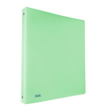 Raccoglitore Pastel - 22 x 30 cm - 4 anelli tondi 30 mm - PP - smeraldo - Favorit