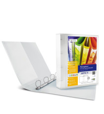Raccoglitore personalizzabile Myto TI - 22 x 30 cm - 4 anelli a D 30 mm - dorso 4 cm - neutro - Sei Rota