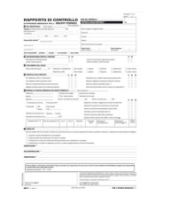 Rapporti di controllo efficienza energetica T1 - 3 copie snap - 31 x 21cm - 25 fogli - Edipro
