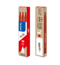 Refill a sfera Frixionball - punta 0,7mm  - rosso - Pilot - conf. 3 pezzi