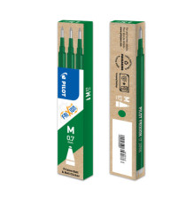 Refill a sfera Frixionball - punta 0,7mm - verde - Pilot - conf. 3 pezzi