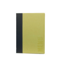 Portamenù Trendy - 1 inserto doppio incluso - A5 - 18 x 25 cm - verde - Securit