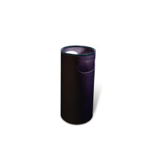 Portaombrelli PS66 - 22 L - diametro 25 cm - H 52 cm - plastica - nero - Methodo