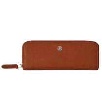 Portapenne c/zip - pelle Saffiano - marrone - Cross