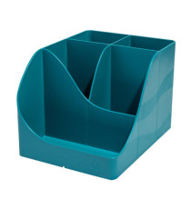 Portapenne Pen Wave Skandi - 15,5 x 11,9 x 10,9 cm - blu pacifico - Exacompta