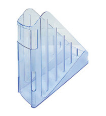 Portariviste Classic - 29,5 x 27 cm - dorso 7,5 cm - azzurro trasparente - Arda