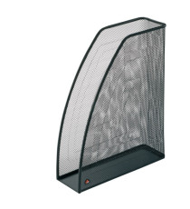 Portariviste Mesh - 26 x 8 x 33,5 cm - rete metallica - nero - Alba