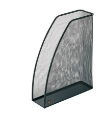 Portariviste Mesh - 26 x 8 x 33,5 cm - rete metallica - nero - Alba