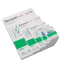 Pouches - A3 - 303 x 426 mm - 2 x 125 micron - GBC - conf. 100 pezzi