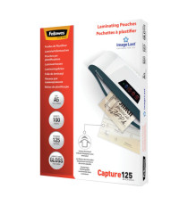 Pouches Capture125 - A5 - 154x216 mm - 2x125 micron - Fellowes - scatola 100 pezzi