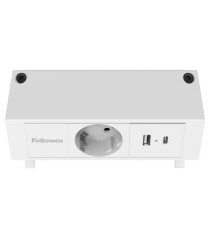 Power desk Type F - bianco - Fellowes