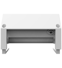 Power desk Type F - bianco - Fellowes