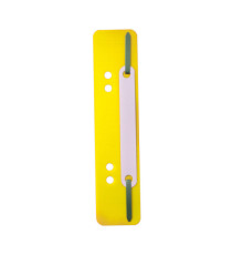 Pressini fermafogli - 38x150 mm - giallo - Durable - conf. 25 pezzi