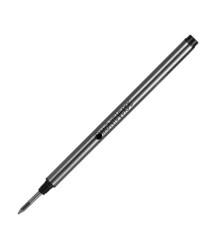Refill in metallo per roller Montblanc - punta media - nero  - Monteverde - conf. 2 pezzi