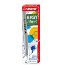 Refill per penna sferografica ergonomica Easyoriginal - punta fine - blu - Stabilo - scatola  3 pezzi