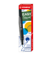Refill per penna sferografica ergonomica Easyoriginal - punta media - blu - Stabilo - scatola 3 pezzi