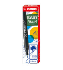 Refill per penna sferografica ergonomica Easyoriginal - punta media - blu - Stabilo - scatola 3 pezzi
