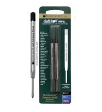 Refill per sfera Parker - punta large - nero  - Monteverde - conf. 2 pezzi