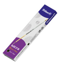 Refill sfera 37 - punta media - nero - Pelikan - conf. 25 pezzi